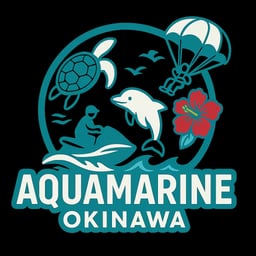 アクアマリン沖縄 ロゴ